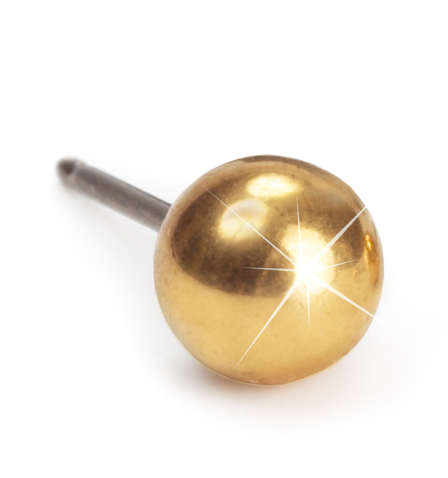 Blomdahl Golden Titanium